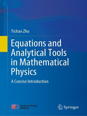 cover image of Equations and Analytical Tools in Mathematical Physics